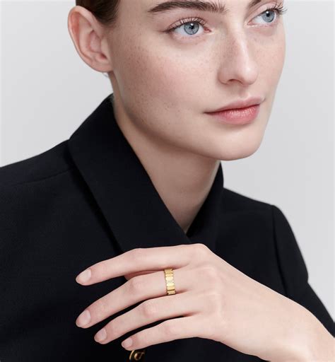 dior ring au|Dior ring that says.